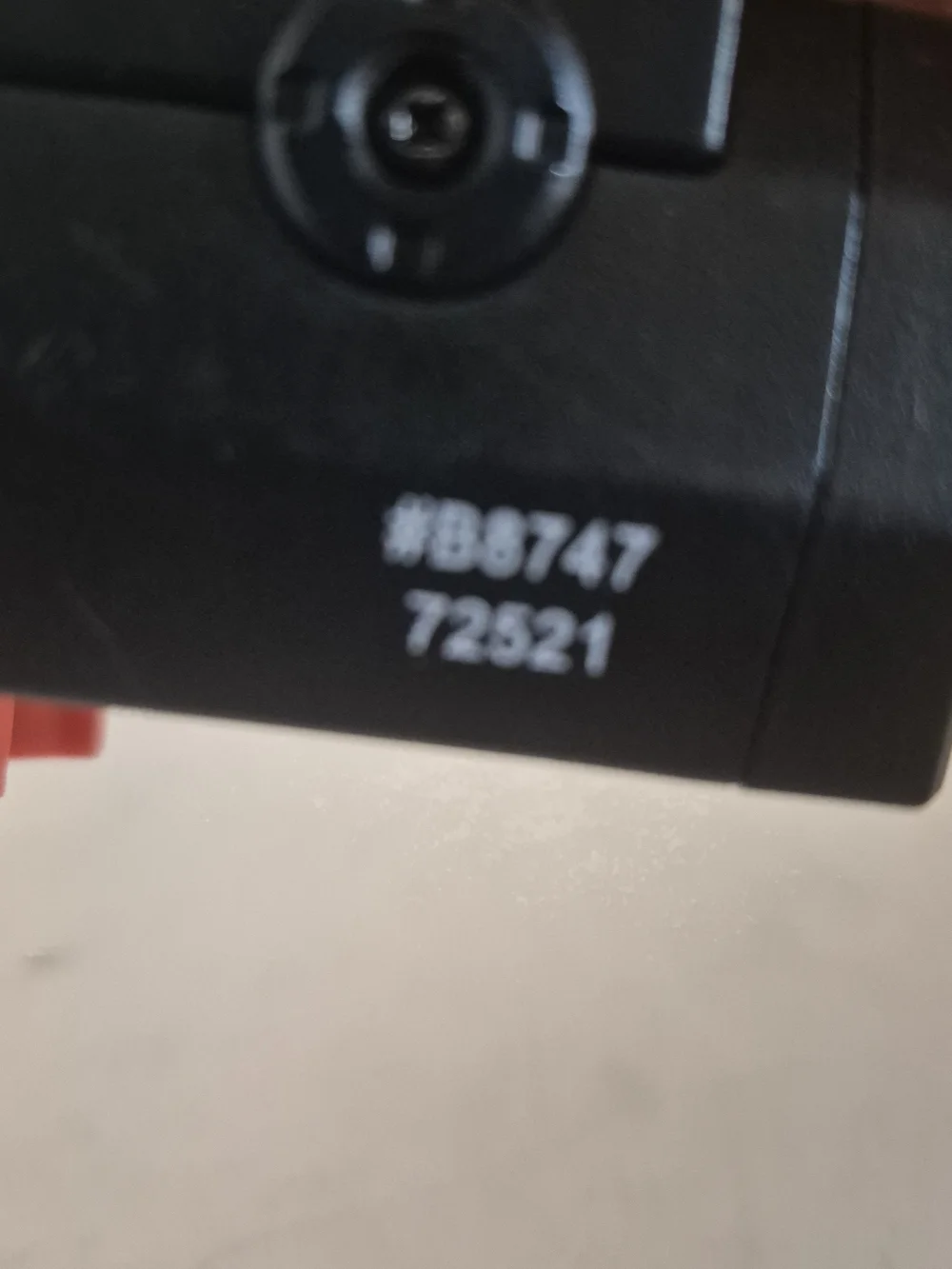 Nerf Rival Red Dot Sight- Black and Orange Compact Optic